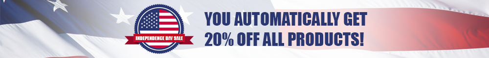 20% Off All Products!